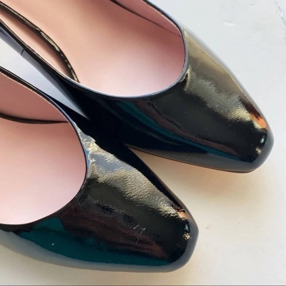 Jack Rogers • Vintage Black Patent Leather Heels